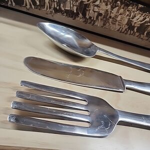 Oversized Silverware Wall Decor